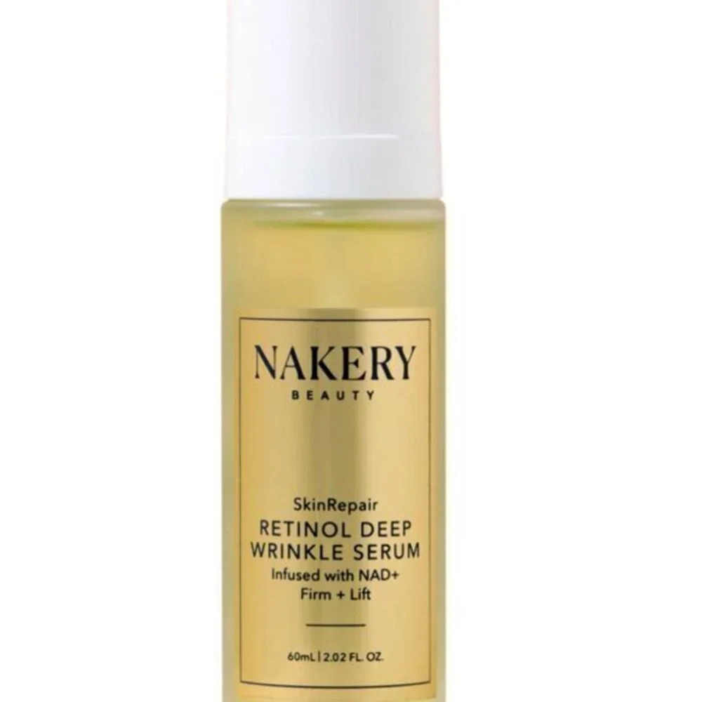 Nakery Beauty Retinol Deep Wrinkle Serum with NAD+ New with Box 2.02 oz
